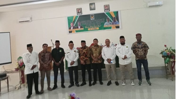 Aklamasi Muscab IV, Ruslan Soamole Pimpin Partai Bulan Bintang Kabupaten Buru