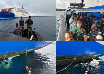 Tali Tros Terlilit Propeller, KM Labobar Kandas di Perairan Tual