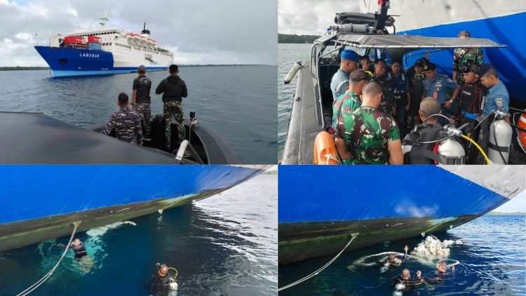 Tali Tros Terlilit Propeller, KM Labobar Kandas di Perairan Tual