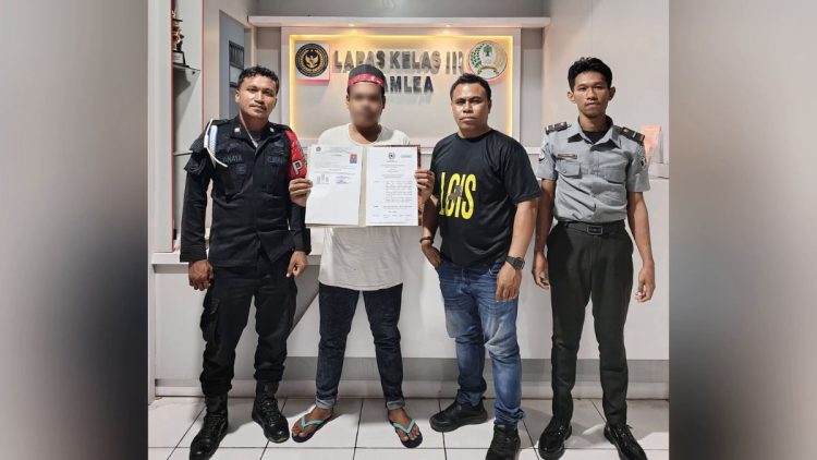 Presiden Prabowo Berikan Amnesti, Warga Binaan Lapas Namlea Dibebaskan