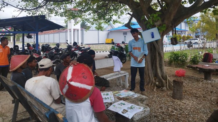 Tingkatkan Ketahanan Pangan, Poktan Lapas Namlea Ikuti Penyuluhan Pertanian