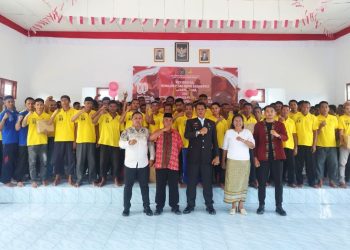 Rangkaian HUT RI-80 di Lapas Namlea Ditutup dengan Porseni dan Remisi