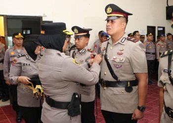 Tiga Pejabat Utama Polres Buru Resmi Berganti, Ini Pesan AKBP Sulastri