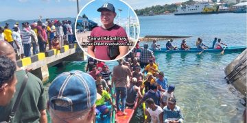 TKBM Tual Gelar Lomba Belan, Hidupkan Kembali Tradisi Leluhur Kei