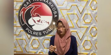 Investigasi Satresnarkoba, Polres Tual Bekuk Perempuan Pembawa Sabu