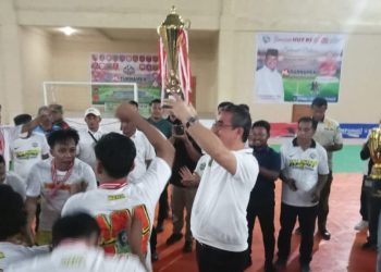 HL Futsal Cup 2025 Resmi Ditutup, Gubernur Maluku Apresiasi Semangat Pemuda Buru