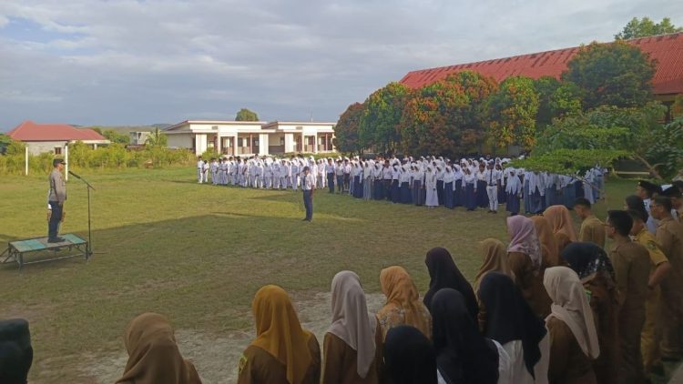 Kapolsek Namlea Pesan ke Pelajar: Jangan Tawuran, Jauhi Narkoba dan Pornografi