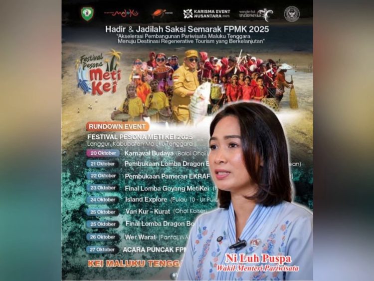 FPMK 2025, Wamenpar: Saya menyampaikan apresiasi kepada Pemkab Maluku Tenggara