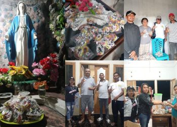 Sambut Bulan Oktober, Pemuda Langgur Distribusi 5.000 Rosario kepada Umat