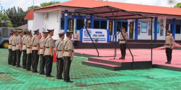 Sertijab Sejumlah Perwira, Ini Ketegasan Kapolres Tual