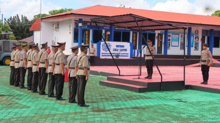 Sertijab Sejumlah Perwira, Ini Ketegasan Kapolres Tual