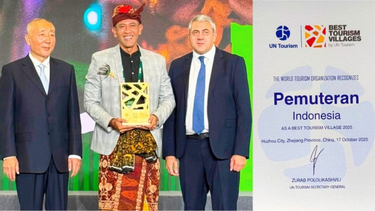 Pemuteran Bali Dinobatkan sebagai Best Tourism Village 2025 oleh UN Tourism