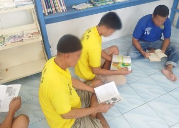Perpustakaan Lapas Namlea Jadi Sarana Literasi Warga Binaan setiap Hari
