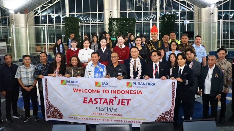 Rute Baru Incheon–Manado Dibuka, Ini Pernyataan Kemenpar