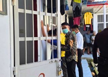 Cegah Barang Terlarang, Lapas Namlea Rutin Gelar Penggeledahan