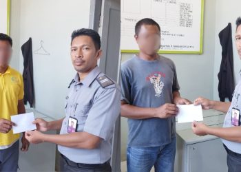 Panen Sawi, Lapas Namlea Bagikan Premi ke Warga Binaan