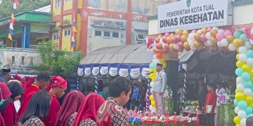Upacara HKN ke-61 di Kota Tual, Pemkot Tegaskan Target “Generasi Sehat”