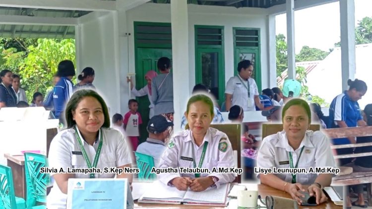 Nakes Puskesmas Wain Beri Layanan Maksimal di Posyandu ILP Ohoi Iso