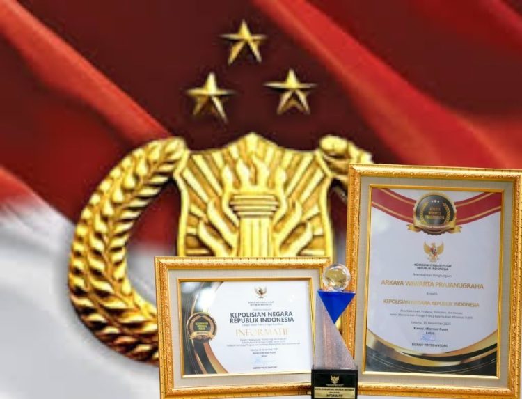 Borong Penghargaan, Polri dan Kapolri Terbaik di Monev KIP 2025