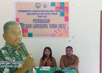 Rabu Besok, Pemerintah Ohoi Iso Salurkan BLT Dana Desa 2025 Tahap II