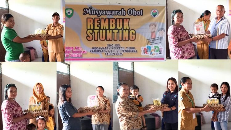 Dari Empat Kasus Hingga Tersisa Satu, Ohoi Iso Perkuat Intervensi PMT