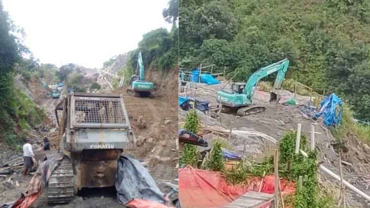 Ekskavator Diduga Milik PT HAM Bebas Beroperasi di Gunung Botak, Polisi Disorot