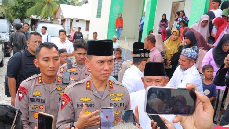 Kunker di Kota Tual, Kapolda Maluku Temui Warga Ohoi Fiditan yang Berkonflik