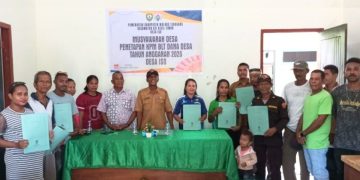SK Kepala Ohoi Iso Diserahkan ke Kelembagaan, Perkuat Tata Kelola Desa