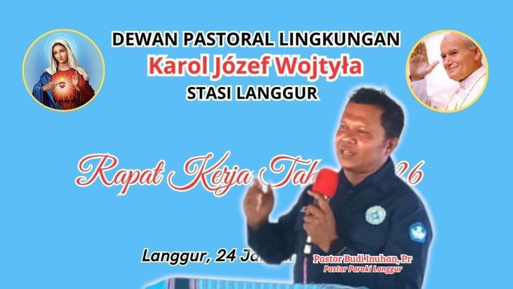 Pastor Paroki Langgur: Lingkungan Karol Józef Wojtyła harus menjadi Pembawa Damai