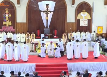 Tahbiskan Delapan Imam Baru Ordo Kapusin, Ini Pesan Uskup Medan