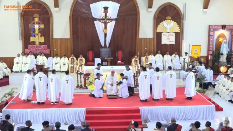 Tahbiskan Delapan Imam Baru Ordo Kapusin, Ini Pesan Uskup Medan