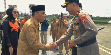 Jabat Kapolres Tual, AKBP Whansi Des Asmoro Disambut Wakil Wali Kota
