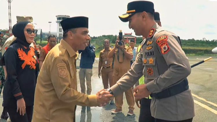 Jabat Kapolres Tual, AKBP Whansi Des Asmoro Disambut Wakil Wali Kota