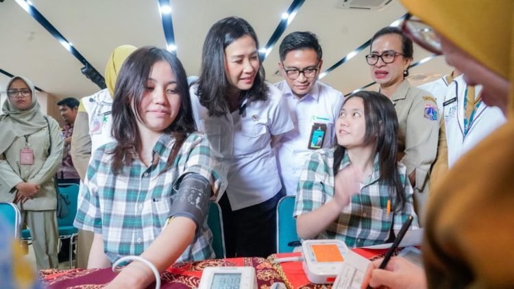 90% Sekolah di Tanjung Priok Sudah Jalani Cek Kesehatan Gratis