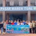 Wawali Kota Tual Amir Rumra Pimpin Aksi Bersih Pasar Maren