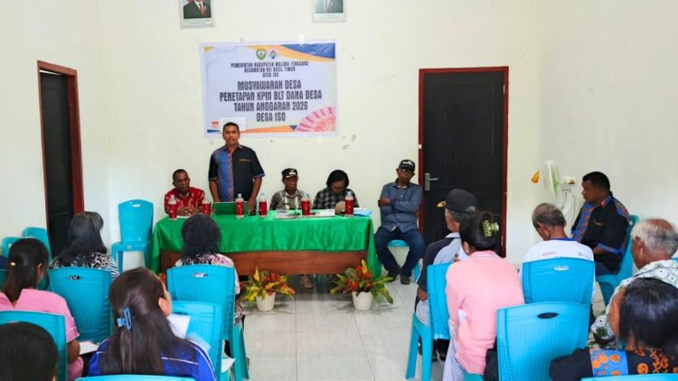 Lewat Musdes, Pemerintah Ohoi Iso Tetapkan Penerima BLT Dana Desa 2026