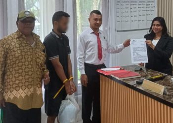Polres Malra Serahkan Tersangka Sajam Kasus Tahun Baru ke Kejaksaan