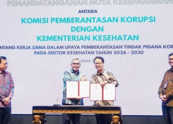 Kemenkes dan KPK Teken MoU 2026–2030, Fokus Cegah Korupsi Sektor Kesehatan