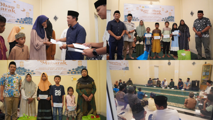 PLTMG Langgur Santuni Anak Yatim dan Warga Sekitar di Bulan Ramadan