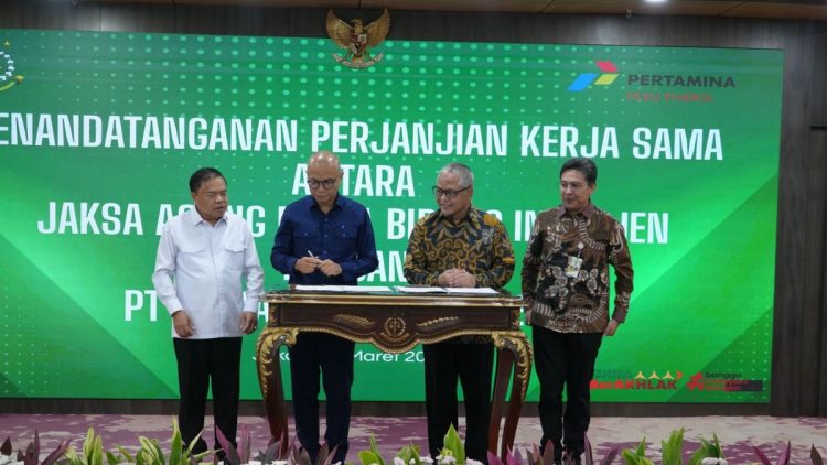 Kejaksaan Agung-Pertamina Hulu Energi Teken Kerja Sama Pengawasan Hulu Migas