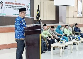 Lantik 84 Pejabat, Bupati Buru: Jangan Kerja Biasa-biasa