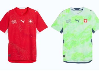 Timnas Swiss Rilis Jersey Unik untuk 2026, Terinspirasi Paspor dan Alpen
