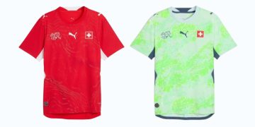 Timnas Swiss Rilis Jersey Unik untuk 2026, Terinspirasi Paspor dan Alpen