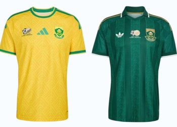 Adidas Rilis Jersey Baru Timnas Afrika Selatan, Nuansa 2010 Kembali Hidup!