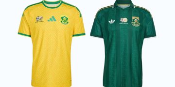 Adidas Rilis Jersey Baru Timnas Afrika Selatan, Nuansa 2010 Kembali Hidup!