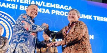 Kemenpar Sabet Penghargaan Belanja UMK Terbesar di Inabuyer Award 2026