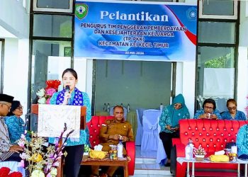 Nana Wulandari Minta Pengurus PKK Kecamatan Kei Kecil Timur Bergerak Nyata