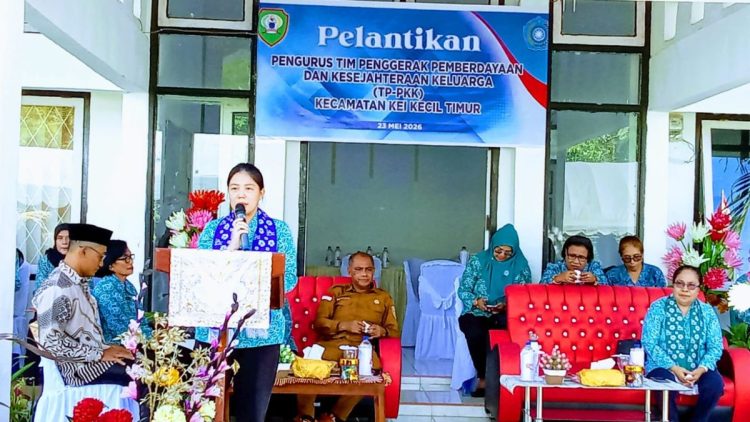 Nana Wulandari Minta Pengurus PKK Kecamatan Kei Kecil Timur Bergerak Nyata